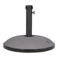 Outdoor Living - Parasolvoet rond beton 30kg grijs