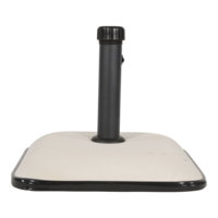 Outdoor Living - Parasolvoet vierkant beton 25kg beigewit