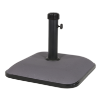 Outdoor Living - Parasolvoet vierkant beton 25kg grijs