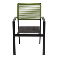 Outdoor Living - Stapelstoel Vito Rope groen