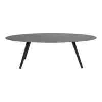 Outdoor Living - Tafel Mojito Ceramic Negro ovaal 240x110cm