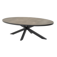 Outdoor Living - Tafel Murcia Negro ovaal 242x117cm
