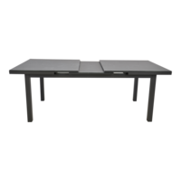 Outdoor Living - Uittrektafel Baleno Negro 180240x100cm