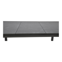 Outdoor Living - Uittrektafel Baleno Negro 180240x100cm