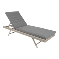 Outdoor Living - Ligbed Valencia Smoke 200x65cm