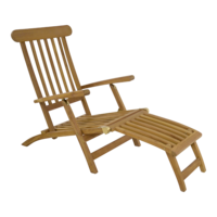 Outdoor Living - Deckchair teak verstelbaar