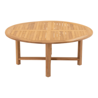 Outdoor Living - Tafel teak &oslash;180x75cm