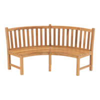 Outdoor Living - Bank teak Round 200cm