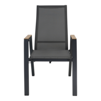 Outdoor Living - Standenstoel Amir Teak Negro
