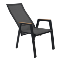 Outdoor Living - Standenstoel Amir Teak Negro