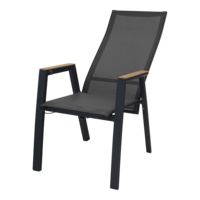 Outdoor Living - Standenstoel Amir Teak Negro