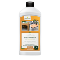 Outdoor Living - Teak, Bamboe en Hardhout shield (transparant), fles 1L