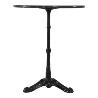 Outdoor Living - Tafel marmer grijs &Oslash;60cm