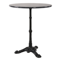 Outdoor Living - Tafel marmer grijs &Oslash;60cm