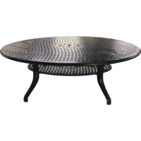 Outdoor Living - Ovalen tafel King's cross gietaluminium 250x176cm