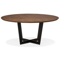 Maysun - Design Eettafel - MANDY Walnoot &Oslash;120 CM