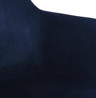 Maysun - Design Stoel - FRIDA Blauw - Naturel