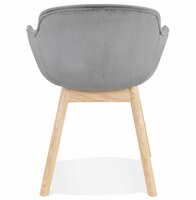 Maysun - Design Stoel - FRIDA Grijs - Naturel