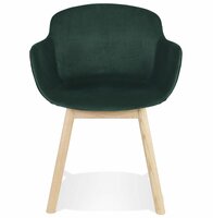 Maysun - Design Stoel - FRIDA Groen - Naturel