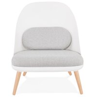 Design loungefauteuil &#039;TICOS&#039; in Scandinavische stijl