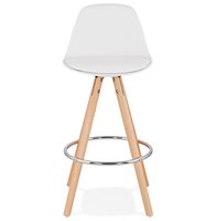 Halfhoge kruk &#039;TATAMI MINI&#039; wit