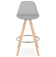 Halfhoge kruk &#039;TATAMI MINI&#039; grijs
