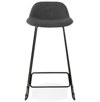 Design barkruk &#039;MOSKOW&#039; zwart industri&euml;le stijl