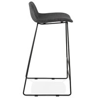 Design barkruk &#039;MOSKOW&#039; zwart industri&euml;le stijl