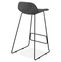Design barkruk &#039;MOSKOW&#039; zwart industri&euml;le stijl