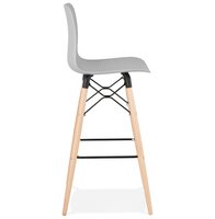 Design barkruk &#039;MOZAIK&#039; grijs Scandinavische stijl