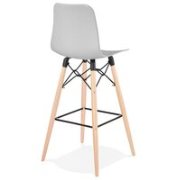 Design barkruk &#039;MOZAIK&#039; grijs Scandinavische stijl