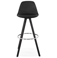Design barkruk &#039;MISTIK&#039; zwart
