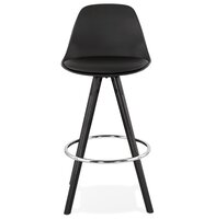 Halfhoge snackkruk &#039;MISTIK MINI&#039; zwart