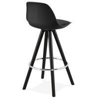 Halfhoge snackkruk &#039;MISTIK MINI&#039; zwart