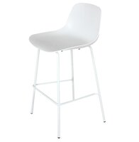 Witte barkruk &#039;GRANO&#039; voor binnen/buiten