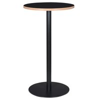 Zwarte ronde statafel &#039;POLLUX ROUND&#039; - &Oslash; 60 cm