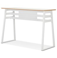 Witte hoge bartafel &#039;NIKI&#039; - 150x60 cm