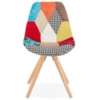 Designstoel &#039;LUCY&#039; in patchworkstof