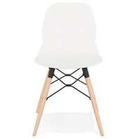 Witte moderne Scandinavische stoel &#039;EPIK&#039;