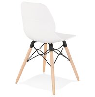 Witte moderne Scandinavische stoel &#039;EPIK&#039;