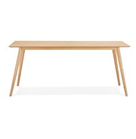 BARISTA&#039; design eettafel / bureau in hout in Scandinavische stijl - 180x90 cm