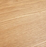 Ronde eettafel &#039;LULU&#039; van zwart metaal en natuurkleurig hout - &Oslash;140 cm