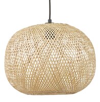 Ronde hanglamp &#039;CASIMIRA MINI&#039; van natuurlijke bamboe