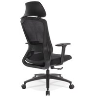 Ergonomische bureaustoel &#039;PELIKAN&#039; van zwarte stof