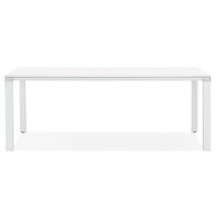 Vergader- / eettafel design XLINE&#039; in wit hout - 200x100 cm