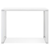 Hoge tafel/bureau van wit hout &#039;XLINE HIGH TABLE&#039; - 140x70 cm
