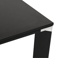 Hoge tafel/bureau van zwart hout &#039;XLINE HIGH TABLE&#039; - 140x70 cm