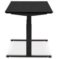 Zwarte elektrische zit/sta-bureau &#039;BIONIK&#039; - 180x90 cm