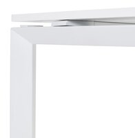 Witte vergadertafel / bench-bureau &#039;BAKUS SQUARE&#039; - 140x140 cm