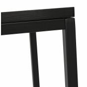 Industri&euml;le consoletafel &#039;RIVER&#039; van hout en metaal
